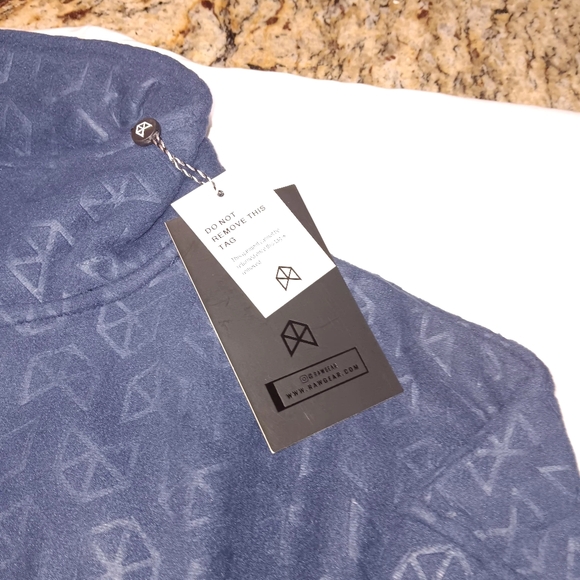 RAWGEAR UNISEX JACKET MEDIUM BLUE 100%POLYESTER BNWT - Picture 3 of 7